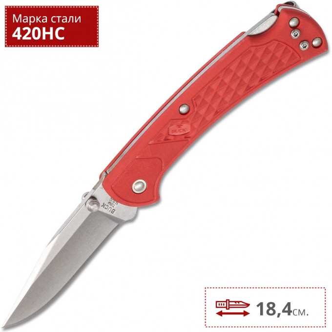 Нож BUCK 0112RDS2 112 RANGER SLIM SELECT B0112RDS2